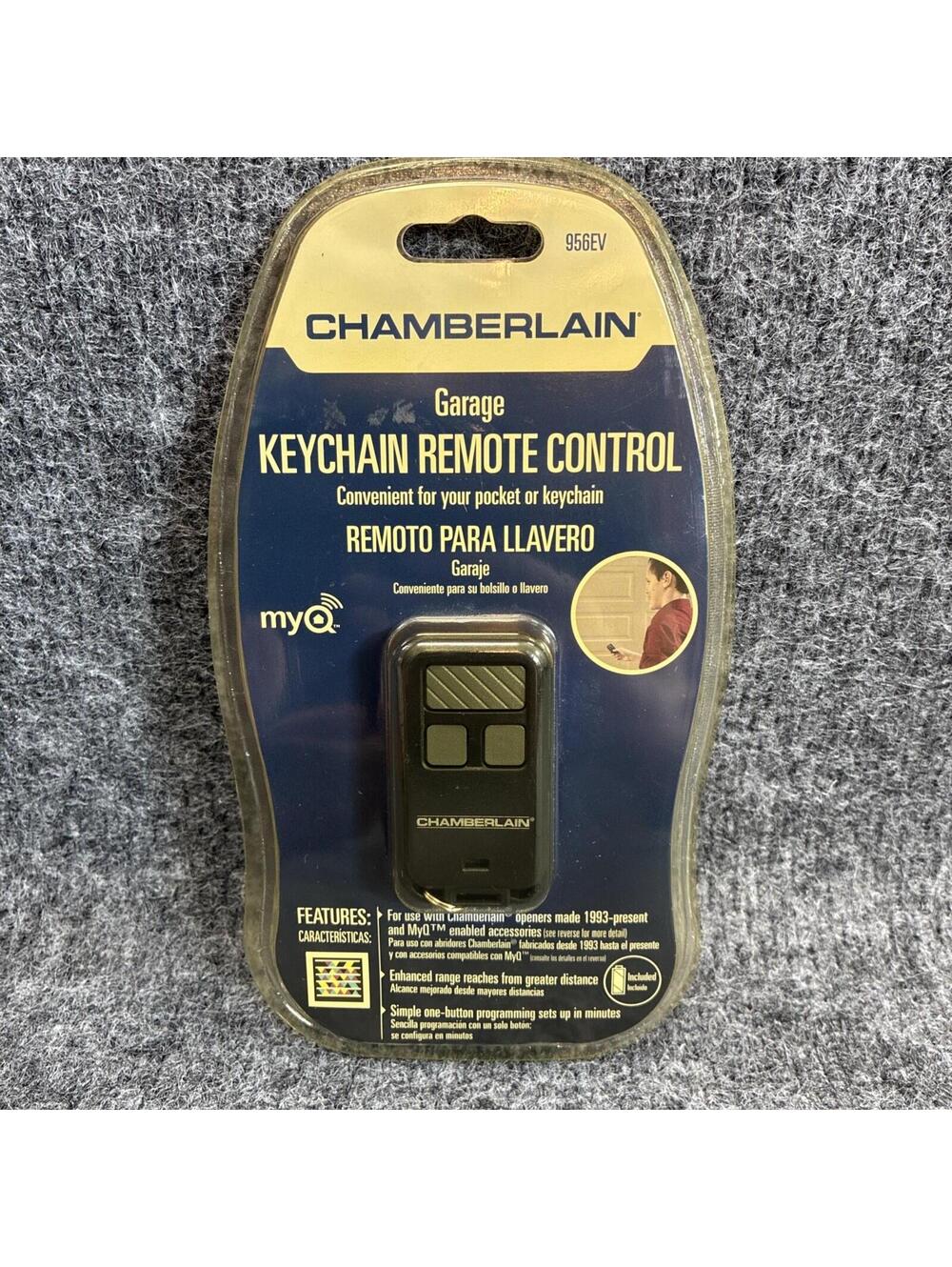 Chamberlain Garage Door Remote Control Keyfob Keychain Fob Model 956EV